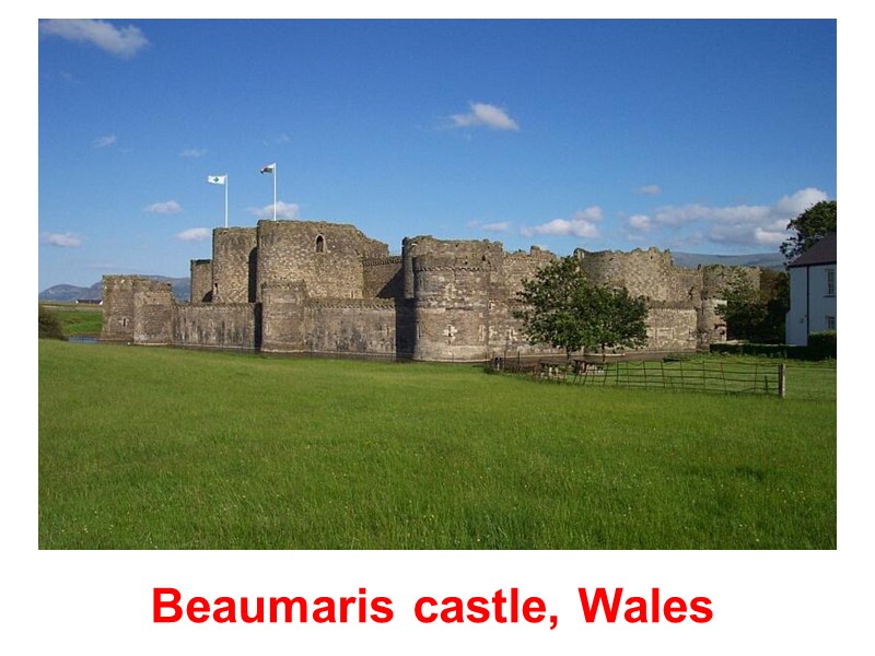 Beaumaris castle, Wales
